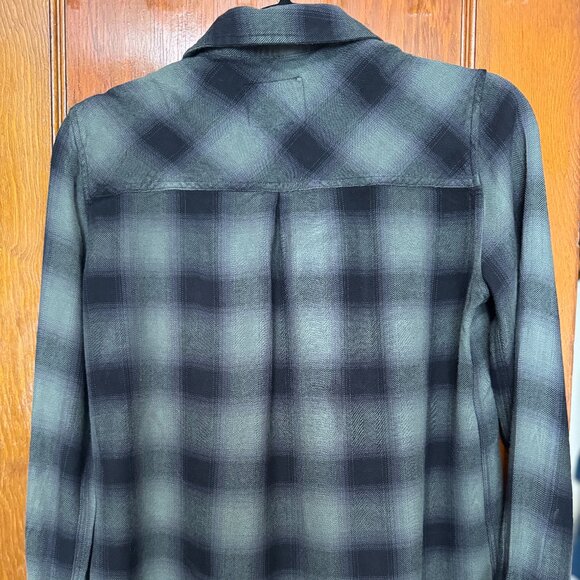 Rails Hunter Buttondown Moss Ash Size XS NWOT - Picture 3 of 5